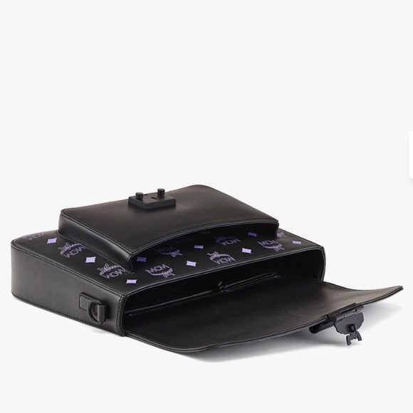 MCM MILLIE MONOGRAM CROSSBODY BAG - Picture 6 of 9